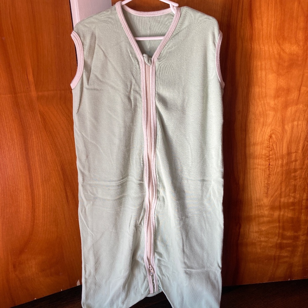 (Qty 2) CastleWare Sleeveless Organic Cotton Rib Knit Sleeper Bag For Walkers